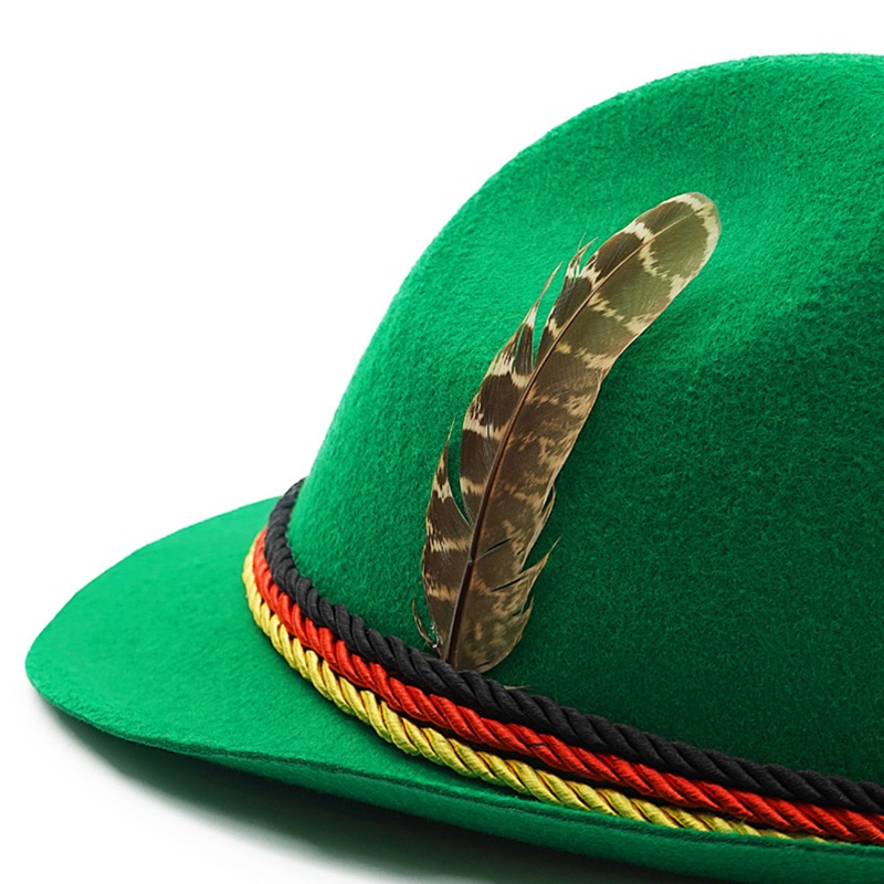 Mũ Fedora Vải Nỉ Phong Cách Phương Tây Cổ Điển Dành Cho Nam Và Nữ