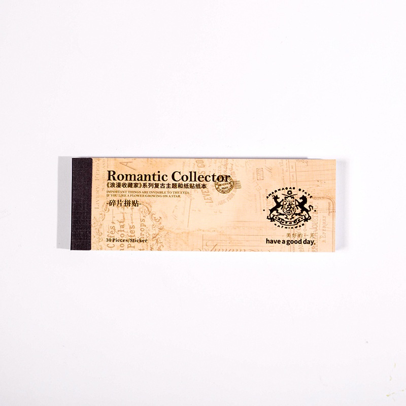 Bộ 30 Tấm Sticker Dán Trang Trí Phong Cách Retro