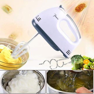 Máy Đánh Trứng Cầm Tay Mini Với 7 Tốc Độ - Hoạt Động Êm Ái