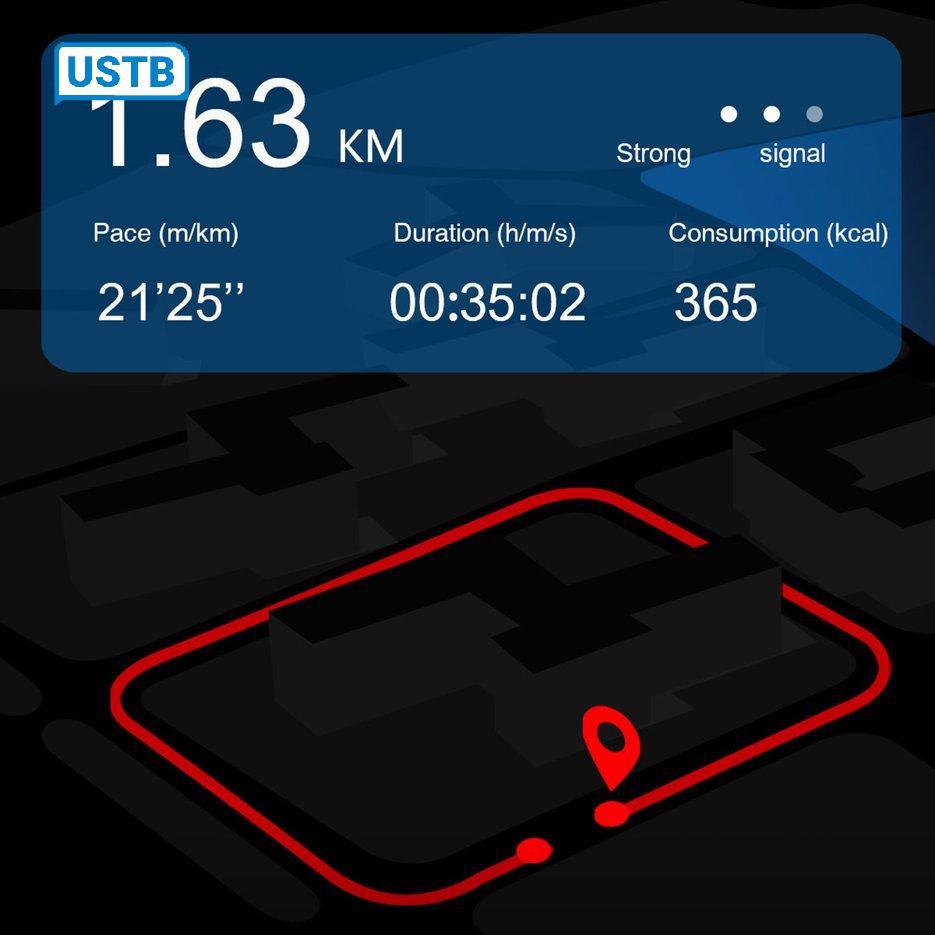 Đồng Hồ Thông Minh Md18 Kết Nối Bluetooth Hỗ Trợ Định Vị Gps