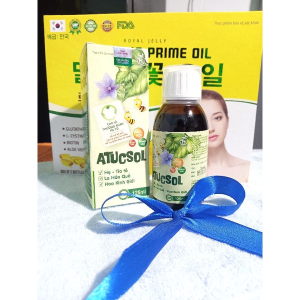 120ml Siro ho ATUCSOL bổ phế, giảm ho, khản tiếng, hắt hơi, chảy nước mũi