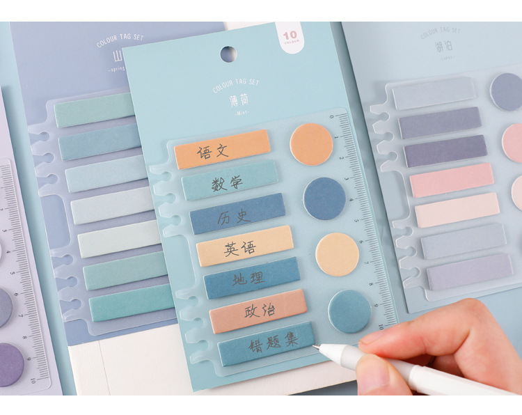 Giấy Ghi Chú Nhiều Kích Cỡ Màu Sắc Tiện Lợi Xinh Xắn