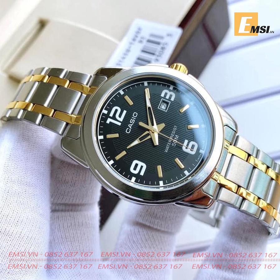 Casio MTP-1314SG-1A - Đồng Hồ Nam - Pin / Quartz - Kính Khoáng - Size Mặt 45mm EMSI.VN