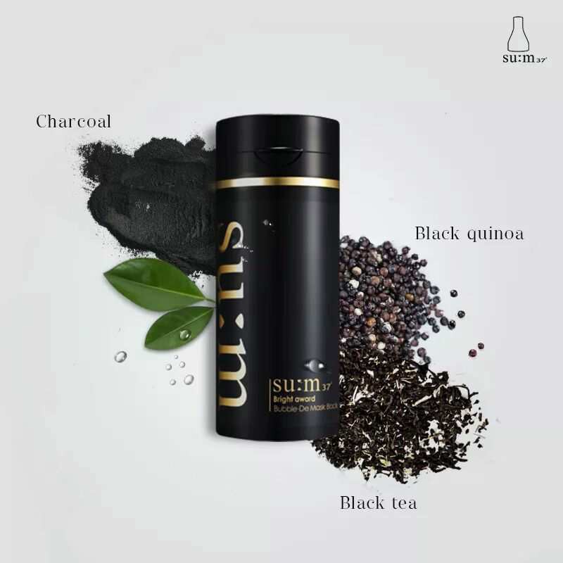 Mặt Nạ Thải Độc Su:m 37 Bright Award Bubble-De Mask Black 50ml