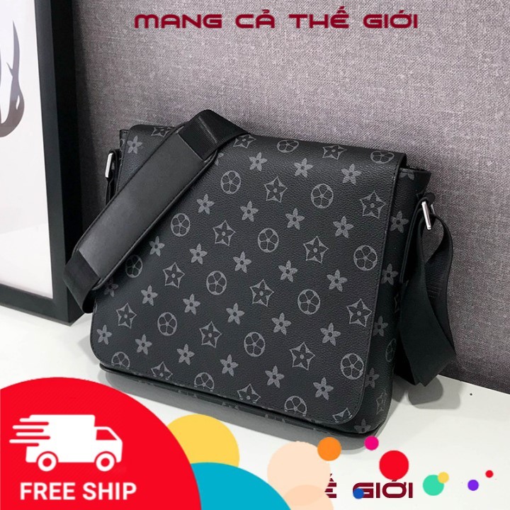 Túi đeo chéo nam caro kích thước lớn đi chơi, đi học Mys Bag - tx-0016