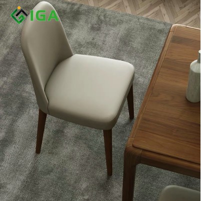 Ghế Tựa Chân Gỗ IGA Đa Năng Hiện Đại Phòng Khách GC09