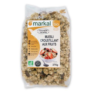 Ngũ cốc hoa quả Organic hữu cơ Markal 300g ăn sáng trộn sữa cho bé và gia đình
