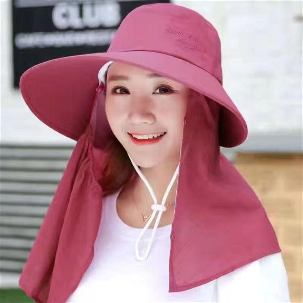 Nón Bucket Rộng Vành Che Nắng Ngoài Trời Cho Nữ