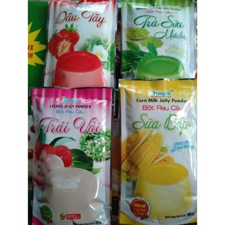 Bột rau câu sữa bắp Gragon 🌽🌽[gói 106g]