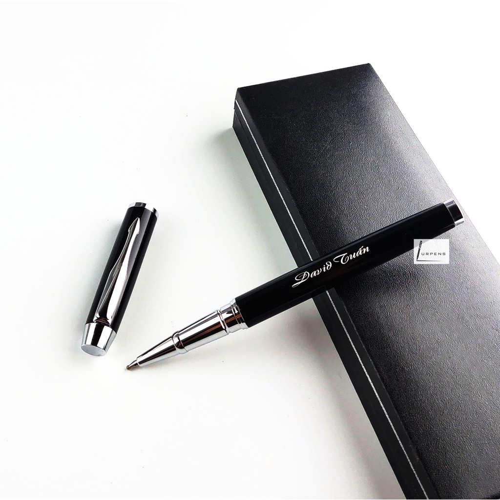 Bút ký tên kim loại cao cấp Lurpens, Miễn phí khắc tên bút và hộp đựng bút