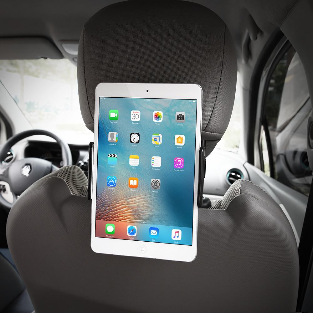 Giá đỡ điện thoại, ipad kẹp sau ghế ô tô điều chỉnh - Giá đỡ ipad trên ô tô