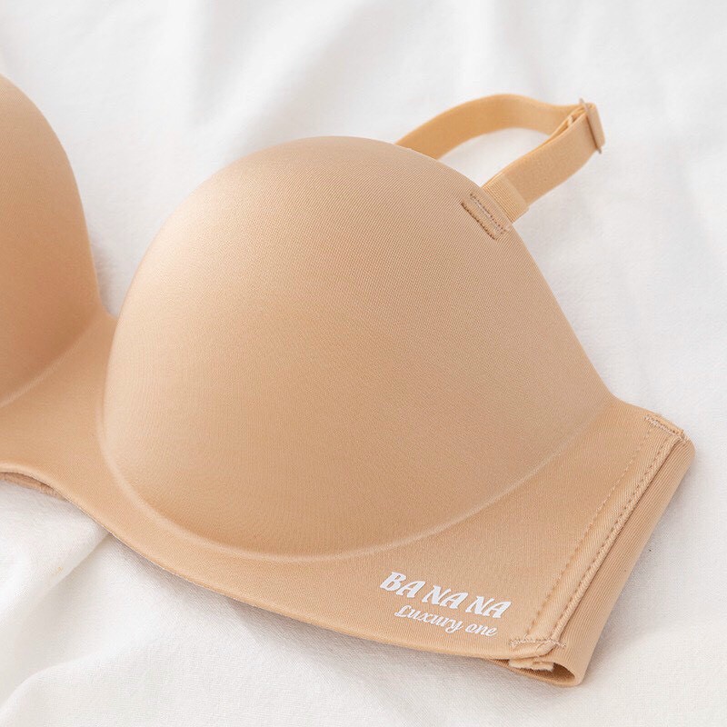 Áo lót, áo ngực đúc su quả ngang tạo khe nâng ngực đệm dày 3.5cm banana | BigBuy360 - bigbuy360.vn