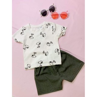 Áo phông Snoopy 100% Cotton cho bé trai
