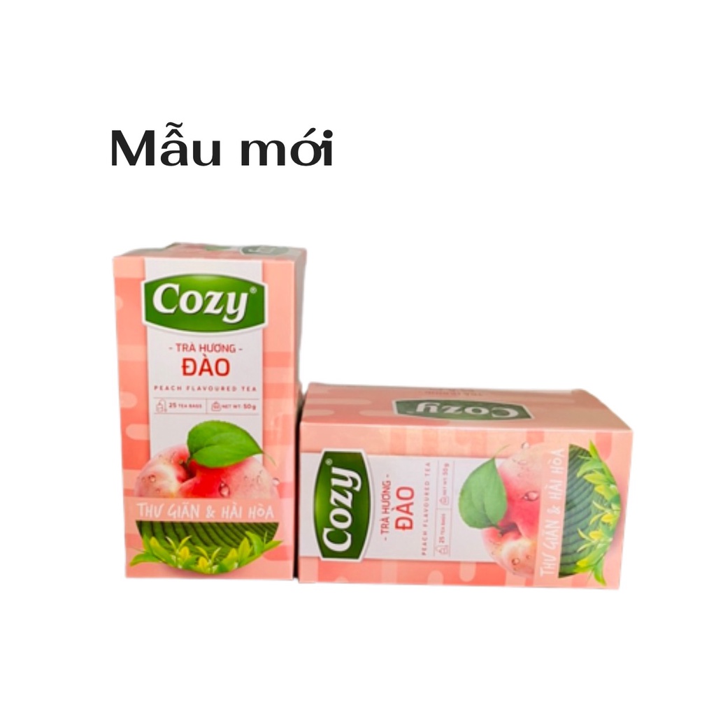 TRÀ COZY TÚI LỌC HƯƠNG ĐÀO 50G