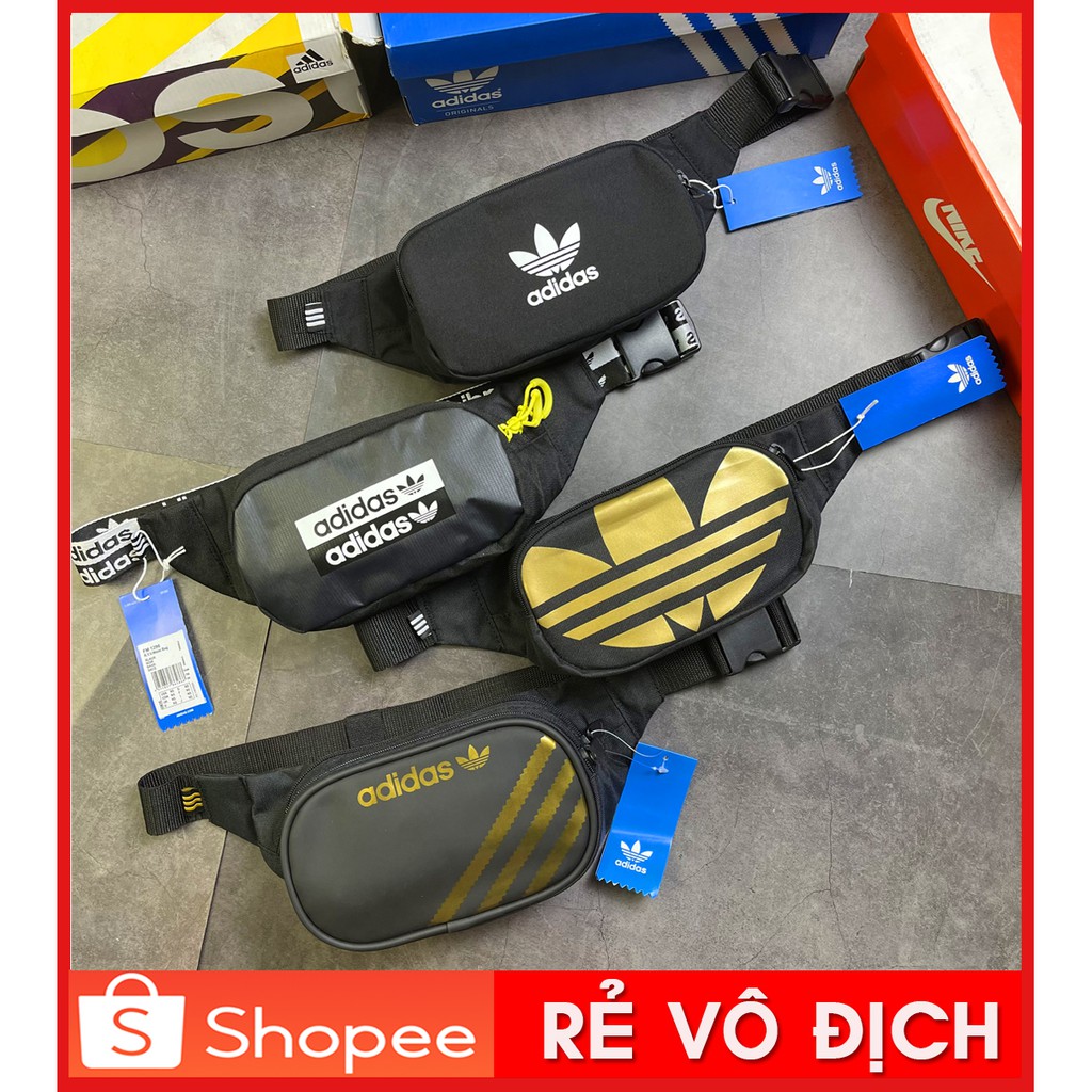 🔥 [ GIÁ RẺ NHẤT ] Túi đeo chéo / Túi đeo bụng Adidas ADICOLOR TREFOIL WAIST BAG - FT8917 / Ảnh Thật /CAM KẾT CHẤT LƯỢNG