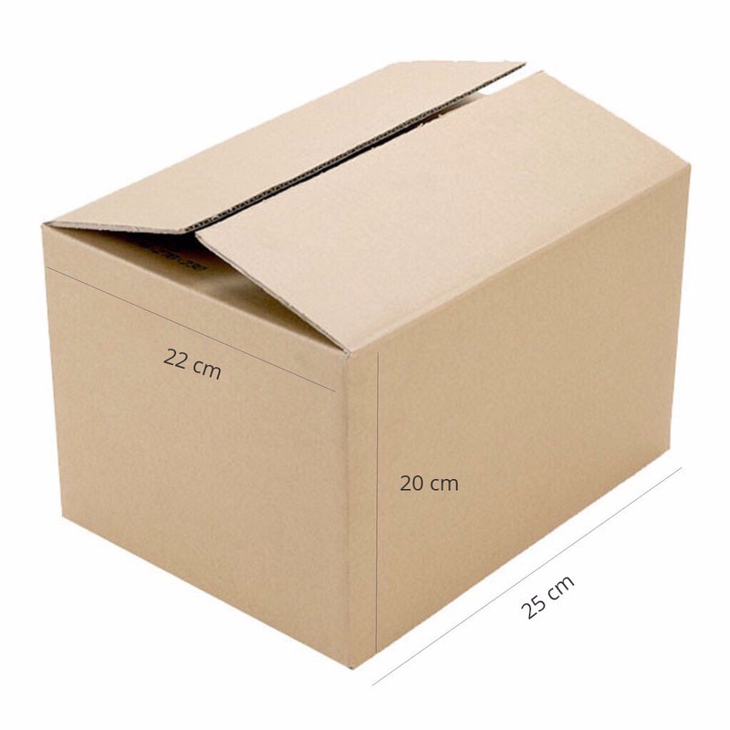 Hộp carton đóng hàng- Hộp ship cod  25x22x20 Giá siêu rẻ
