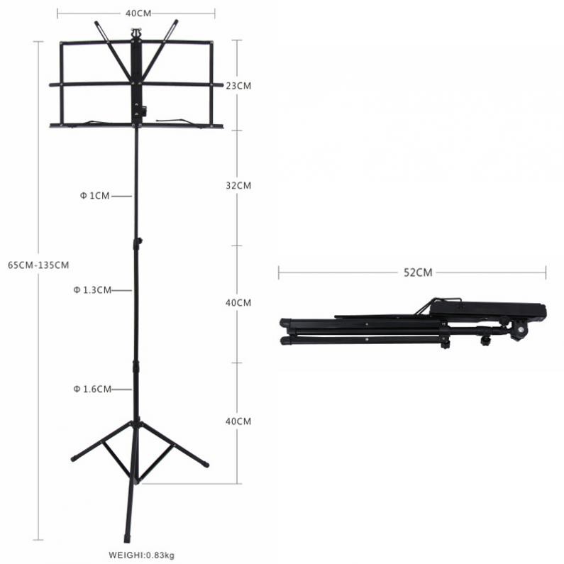 Giá Nhạc PERLMAN Chính Hãng Gấp Gọn GNN01 ( Ảnh Thật Shop Tự Chụp)