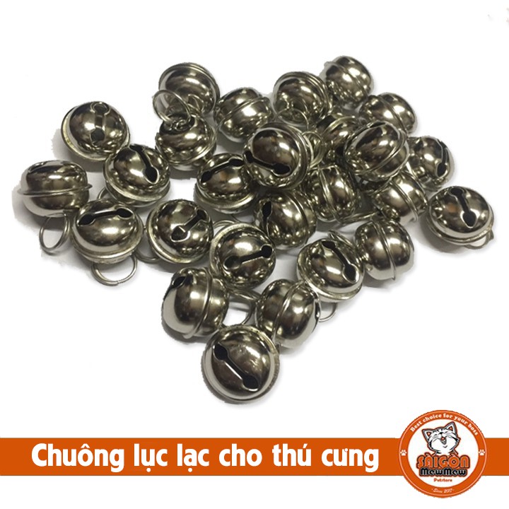 [XẢ HÀNG]Chuông lục lạc inox cho thú cưng