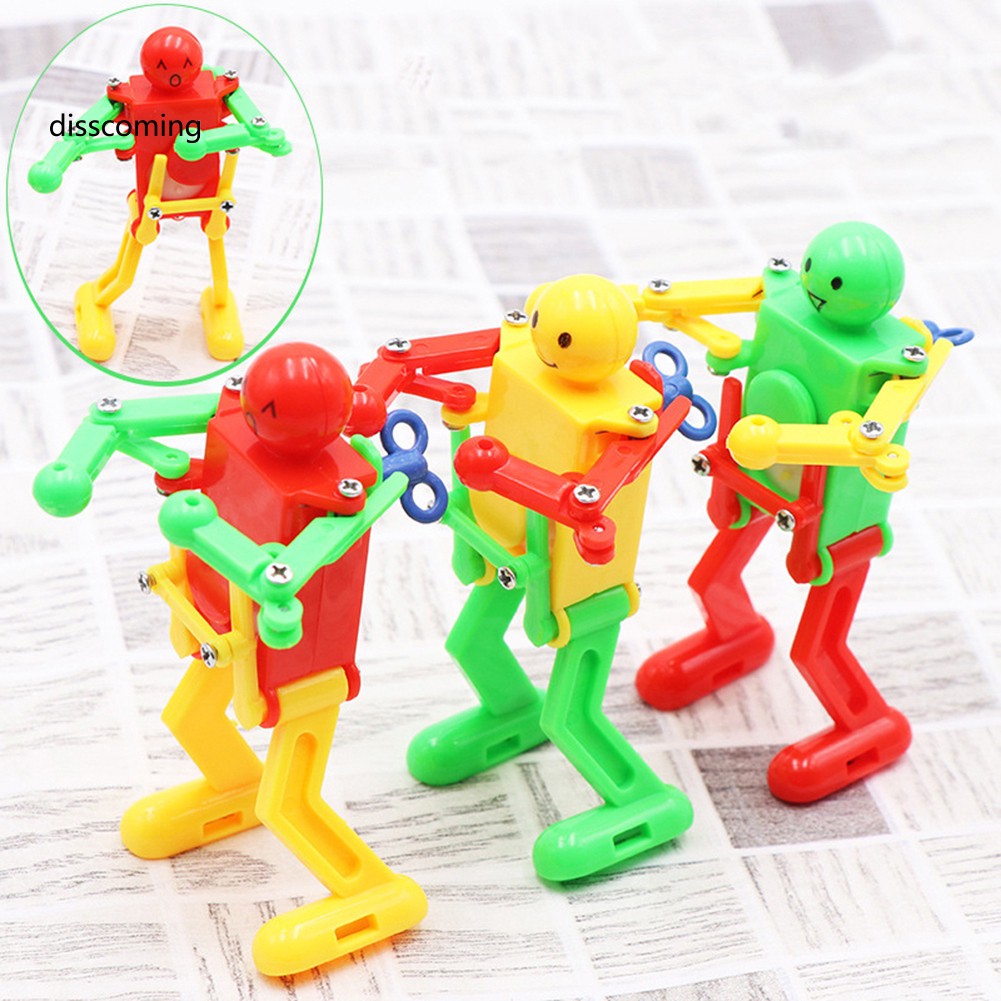 Đồ chơi rô bốt lên dây cót bằng nhựa nhảy múa vui nhộn hỗ trợ giáo dục bé