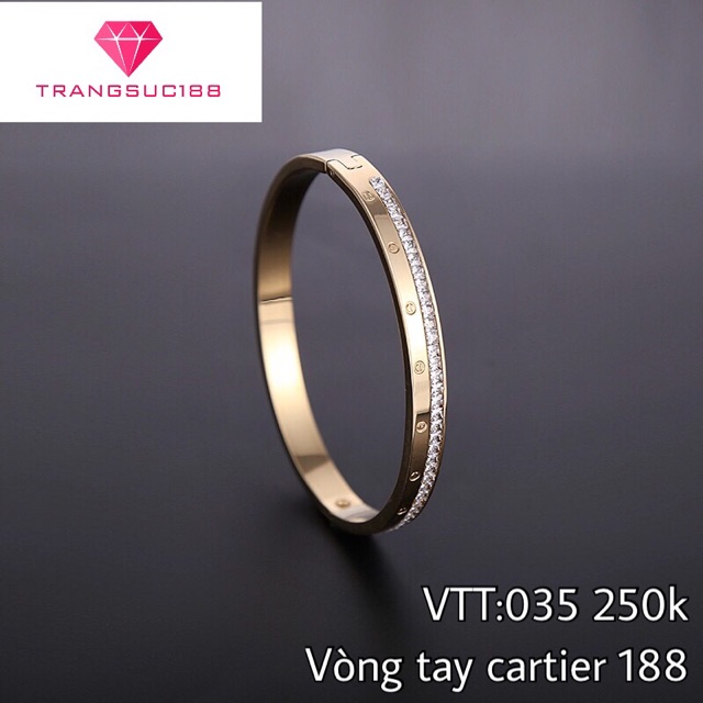 Vòng Cartier 1 Hàng Đá