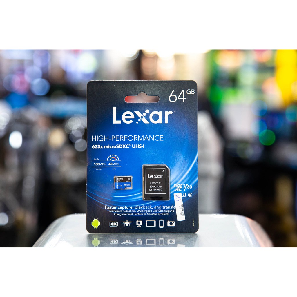 thẻ nhớ lexar 32GB , 64GB , 128GB