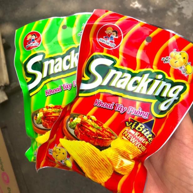 GÓI SNACK KHOAI TÂY CHIÊN PHỒNG SNACKING