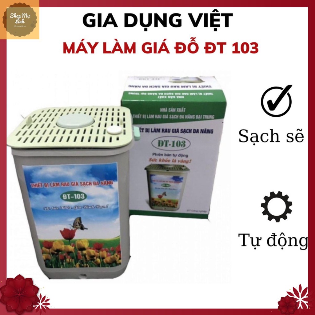 máy làm giá đỗ , thùng làm giá đỗ bằng nhựa dễ dàng sạch sẽ làm giá nhanh an toàn thực phẩm cho gia đình bạn