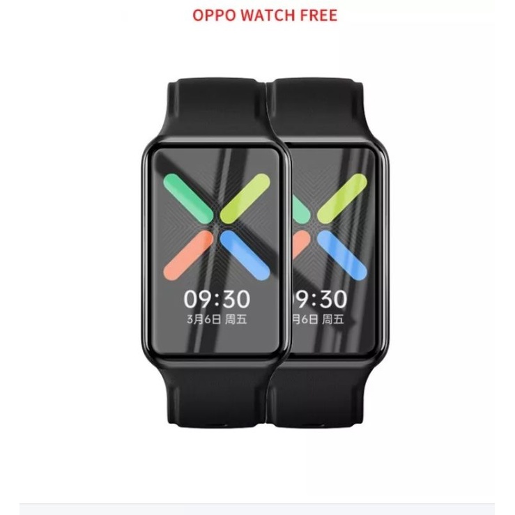 Cường lực màn hình 3D Cạnh Cong Full mặt kính cho Oppo Watch Free (không phải kính)