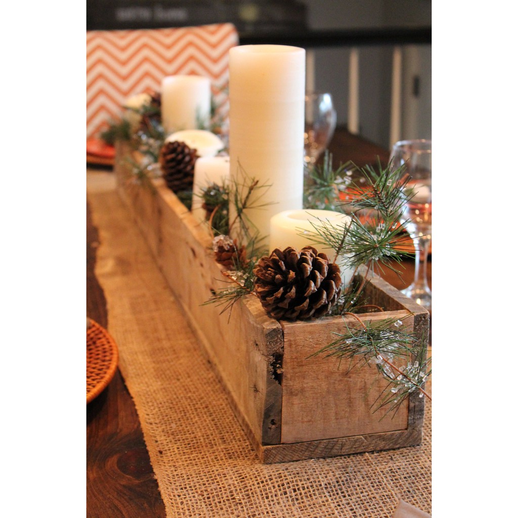 Chậu Gỗ Trồng Cây Để Bàn | BigBuy360 - bigbuy360.vn