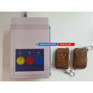 Combo 1 Điều khiển để bàn 2 điều khiển Remote cầm tay cổng xếp