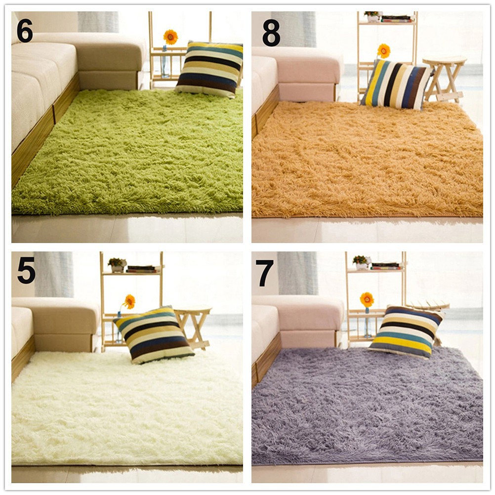 Thảm trải chất liệu lông nhung mềm chống trơn trượt