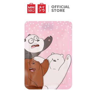 Combo 5 túi giữ lạnh ice pack Miniso in hình gấu(Ice Pack) - Màu ngẫu nhiên