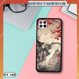 Ốp lưng nhám Huawei Nova 7i/ Huawei Nova 6 SE  in hình