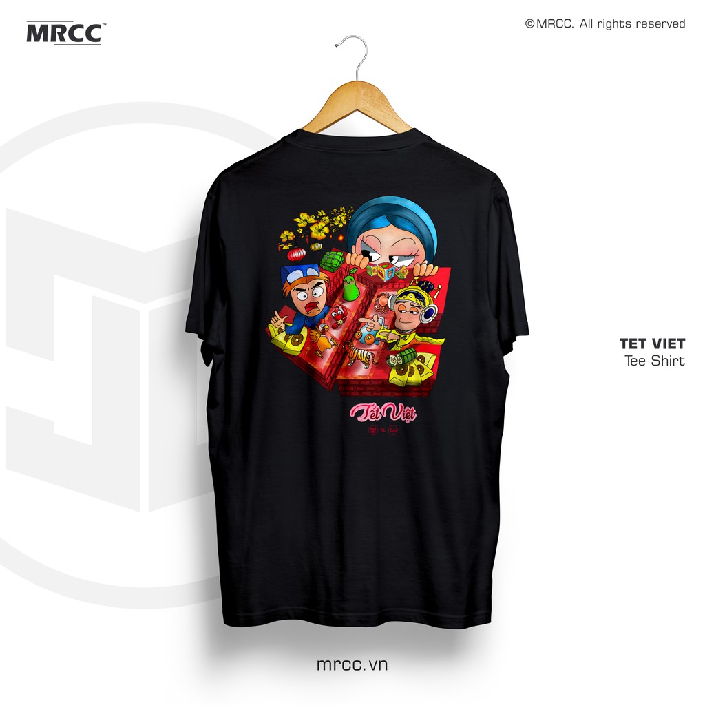 Áo Thun Streetwear Unisex TẾT VIỆT Thương Hiệu MRCC 100% Cotton cao cấp