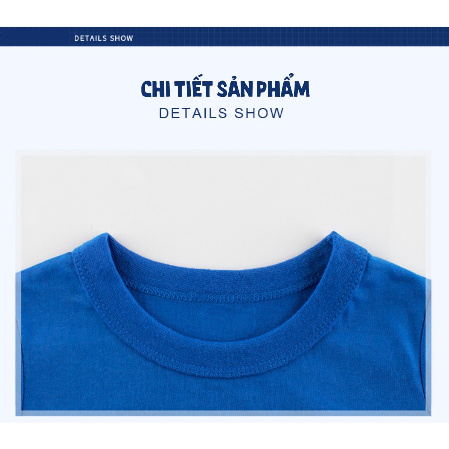 Áo thun bé trai kids in hình Ocean Life mẫu mới 2022 chất liệu cotton an toàn cho bé dễ thương tiêu chuẩn Mỹ, Châu Âu