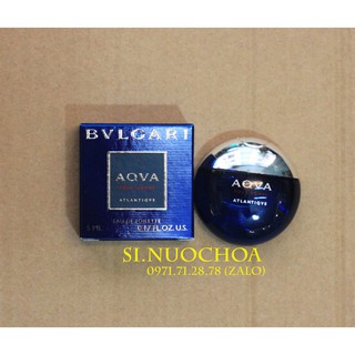 [Mini] Nước Hoa Bvlgari Aqva Pour Homme Atlantiqve EDT 5ml