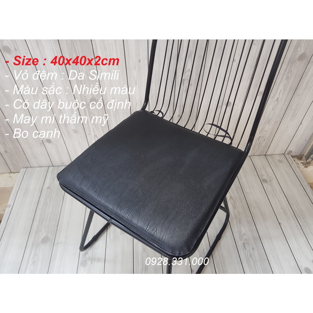 Đệm lót ghế sắt, nệm lót ghế Bar Tolix