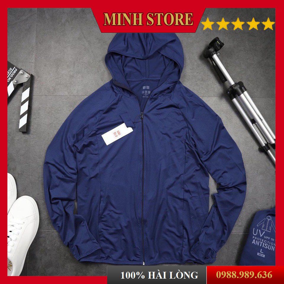 Áo chống nắng nam co dãn thoáng mát, áo khoác đi nắng chất vải kim cương cao cấp ACN01 - Minhstore