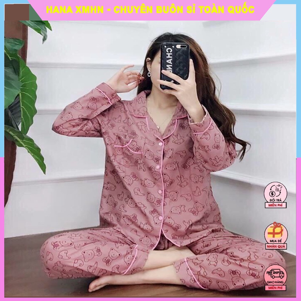[XẢ KHO GIÁ SỐC] Bộ Pijama Kate Thái Tay Dài Quần Dài Siêu Đẹp | BigBuy360 - bigbuy360.vn