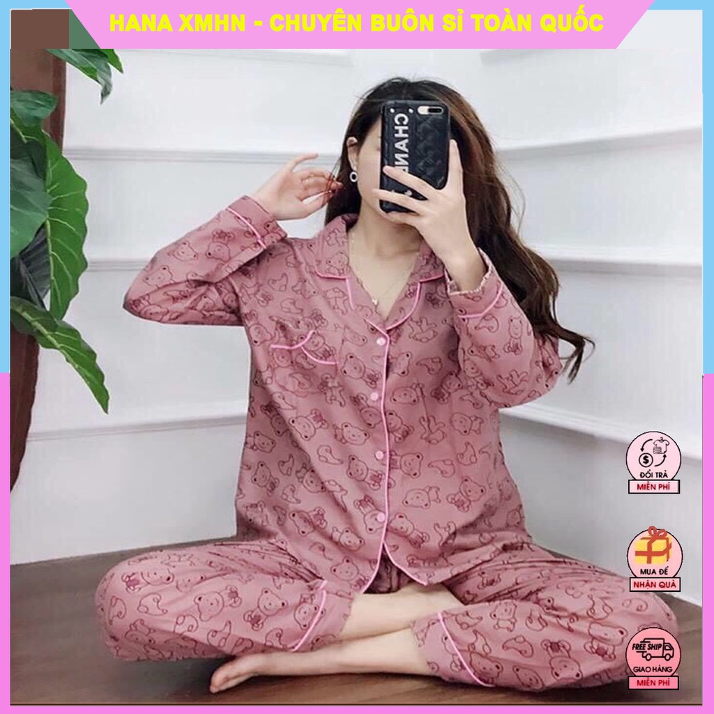 [XẢ KHO GIÁ SỐC] Bộ Pijama Kate Thái Tay Dài Quần Dài Siêu Đẹp