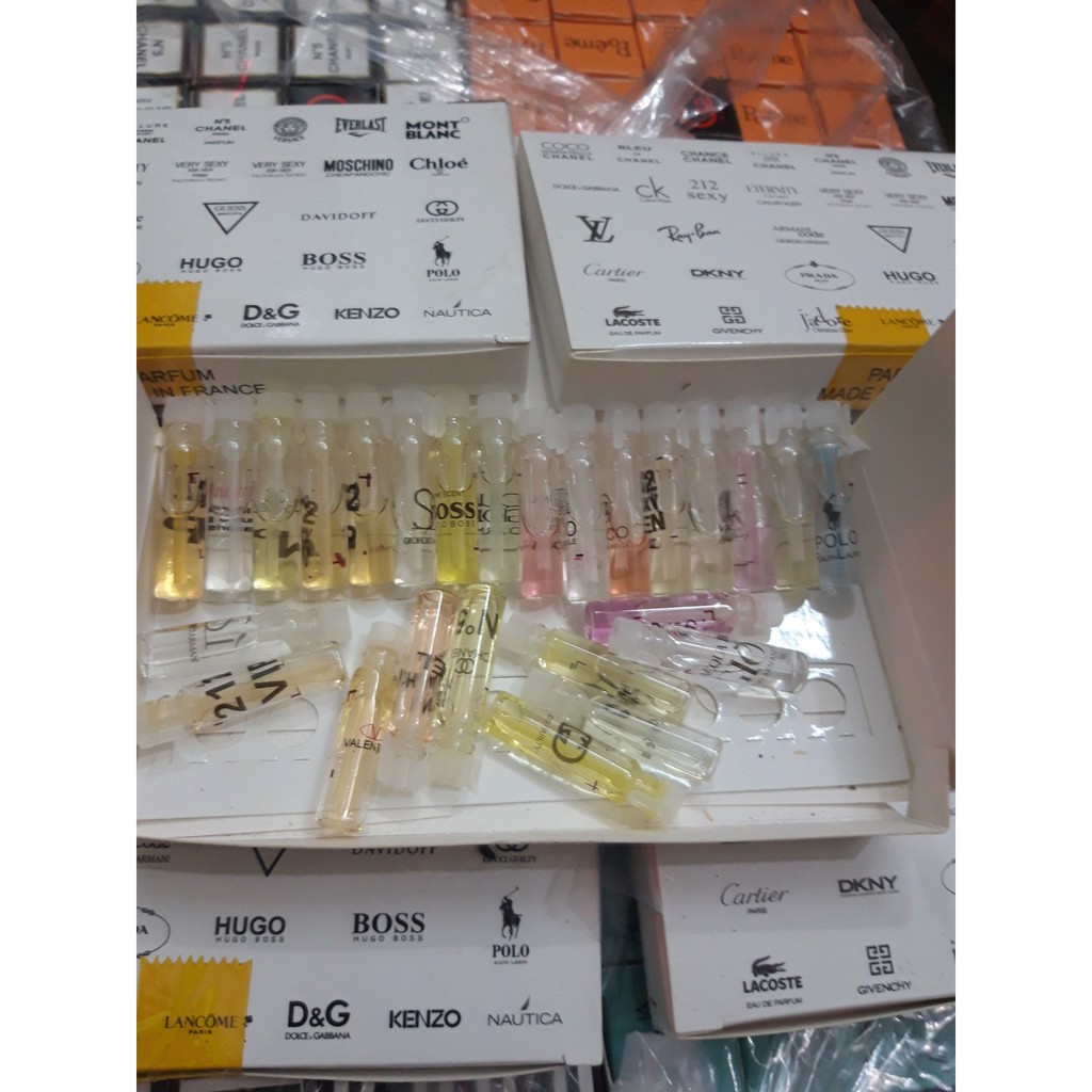 mua Bộ 20 chai mini tang 10 chai mini Nước hoa Dùng Thử 20 Mùi Rất Thơm | BigBuy360 - bigbuy360.vn