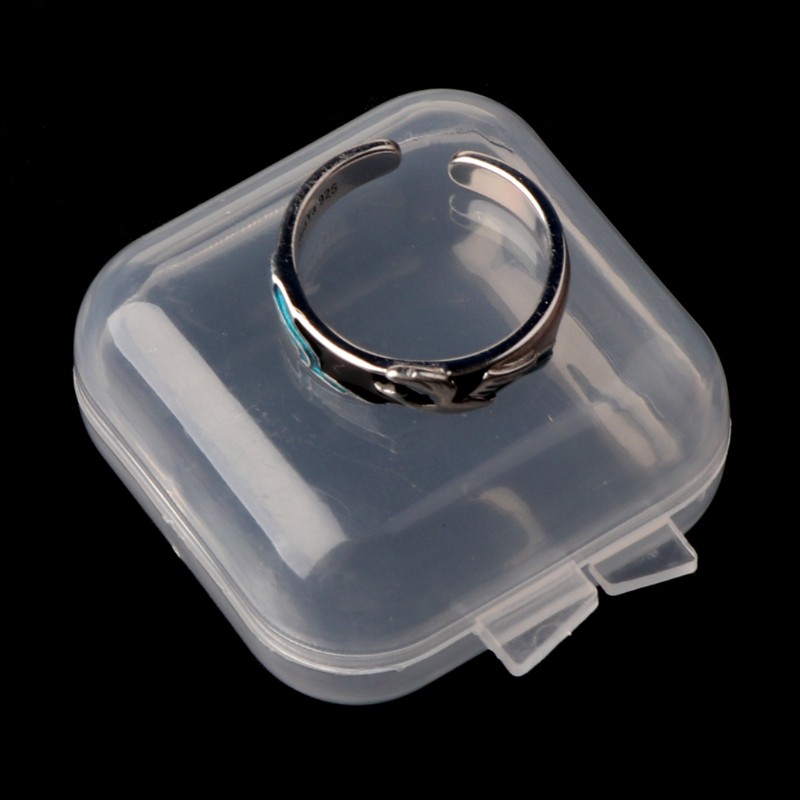 Set 20 hộp nhựa vuông mini đựng đồ đa năng kèm nắp đậy tiện lợi