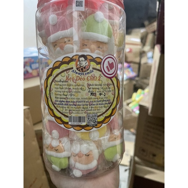 Kẹo mút hình ông già noel