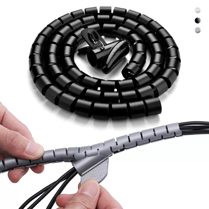 Dây ống xoắn PE Ugreen LP121 30818 30819 30820 bảo vệ các loại dây an toàn tiện dụng