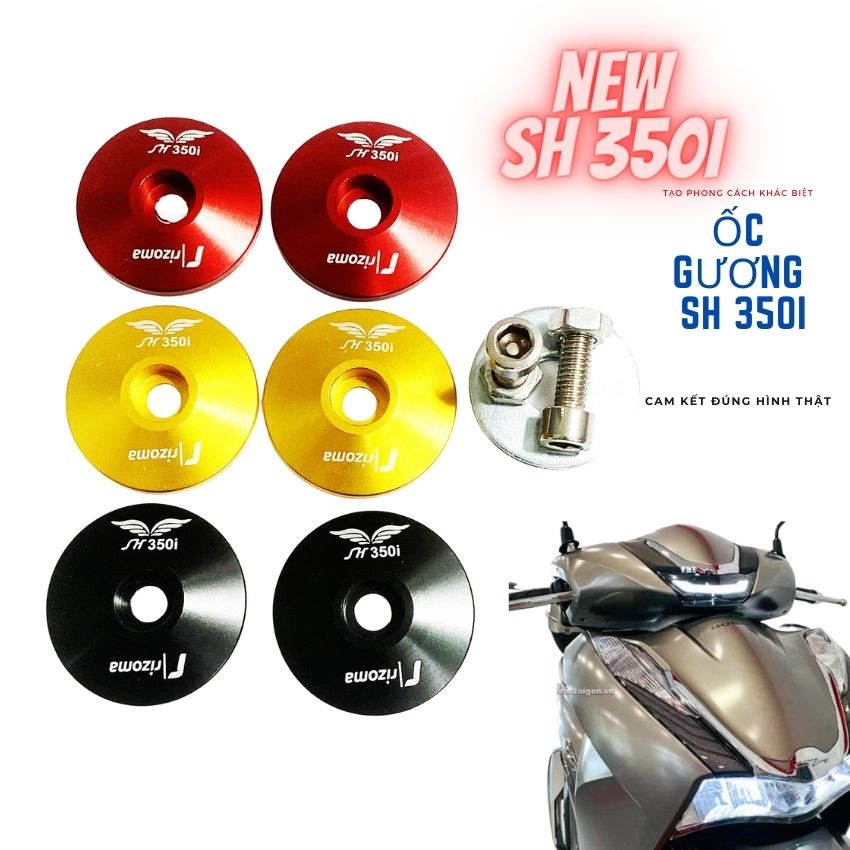 Ốc Bịt Chân Gương SH 350i Loại Ốc To ( Cam Kết Các Chi Tiết y Hình)