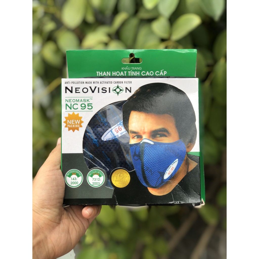 Khẩu trang NEOMASK Than Hoạt Tính đeo gáy NC95 CHÍNH HÃNG | BigBuy360 - bigbuy360.vn