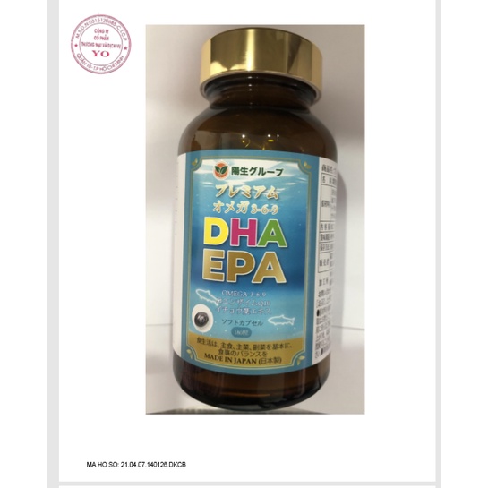 DHA – EPA OMEGA 3-6-9 PREMIUM lọ 180v ☘️ CHÍNH HÃNG ☘️ Nhật Bản