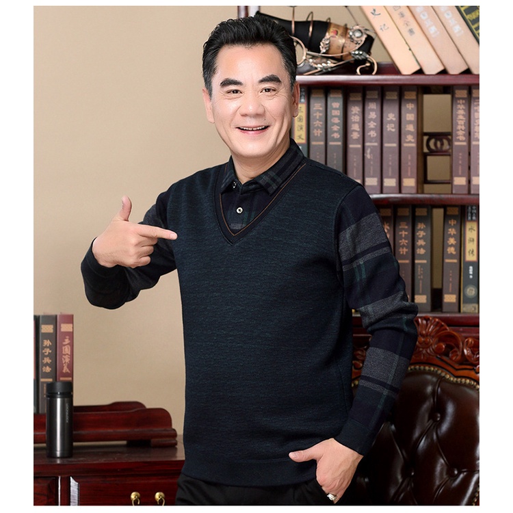 ÁO LEN TRUNG NIÊN LÓT NỈ SANG TRỌNG SIÊU ẤM - SIÊU ĐẸP, ÁO NGƯỜI CAO TUỔI