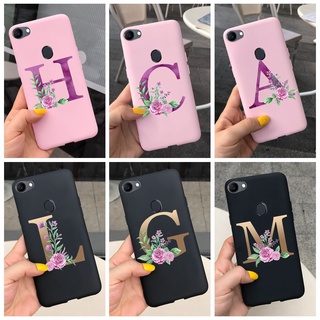 Ốp Điện Thoại TPU Silicon Mềm In Chữ Initial Cho OPPO F5 (F5 Youth) CPH1725 CPH1723 CPH1727