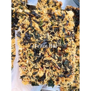 CƠM CHÁY GẠO LỨT CHÀ BÔNG RONG BIỂN NHÀ LÀM